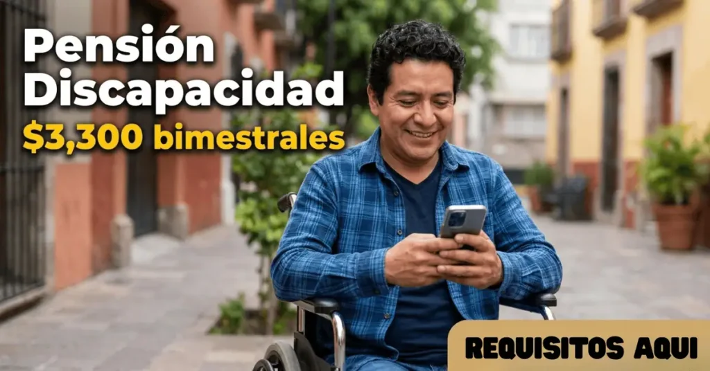 ♿ PENSIÓN PARA PERSONAS CON DISCAPACIDAD 2026: REQUISITOS, REGISTRO Y CUÁNTO DINERO DAN